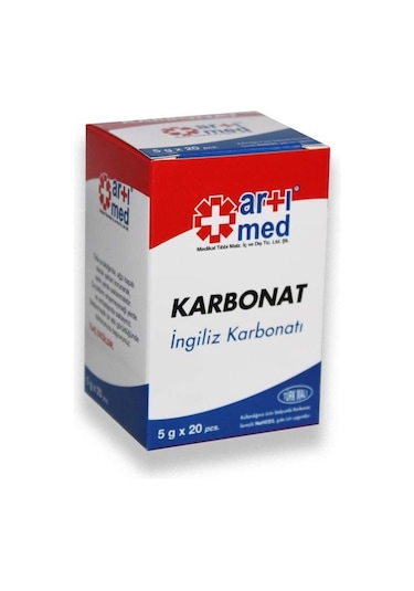 Artımed İngiliz Karbonatı 5g x 20 Adet
