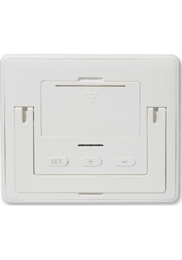 Skycity Beyaz Evcil Dijital Sicaklık Nem Ölçer, Büyük Ekran, Zaman/tarih Gösterimi, Hassas Sensör, Pil İçerir Cr2032