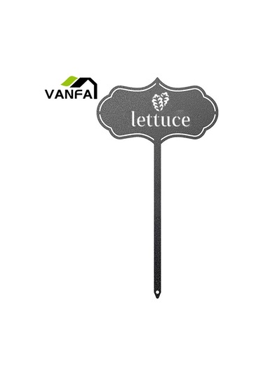 Lebihmurah 3841 Bitki Etiketi Katı İnşaat Bahçe Hissesi Fidanlık Sebze Bitki Adı Etiketleri