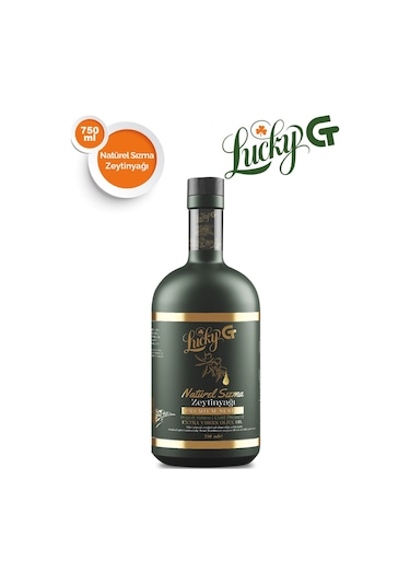 Lucky Gt Natürel Sızma Zeytin Yağı Premium Seri 750 ML