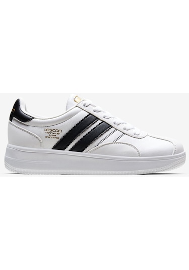 Lescon Campus 6 Erkek Sneakers Spor Ayakkabı Beyaz