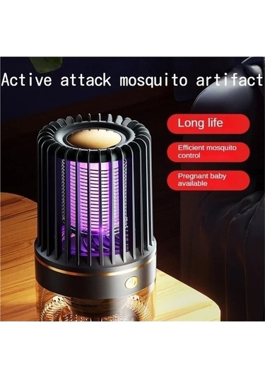 Trendooze Uv Usb Tuzaklı Tuzak, Şarjlı Nematod Işık İdeal İçin Flite Fu