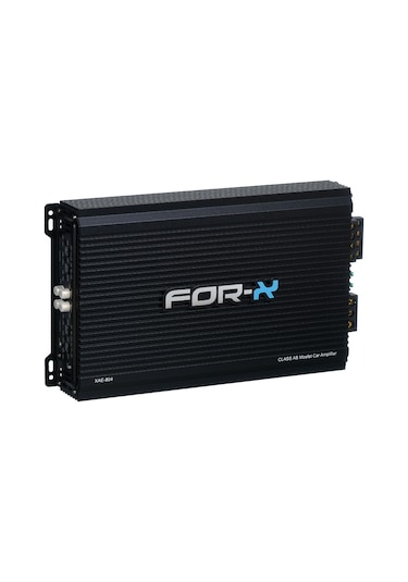 For-X 4 Kanal 4X120W Bass Kontrollü Oto Amfi Xae-804
