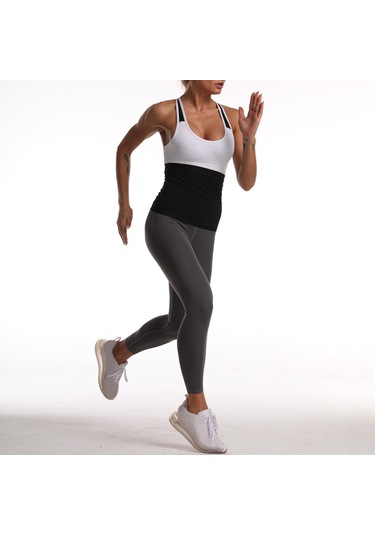 Kangvka Unisex S/m Siyah Bel Daraltıcı: Egzersizde Yağ Yakımı, Postpartum İyileşme Ve Bel Desteği Sağlar SiYAH