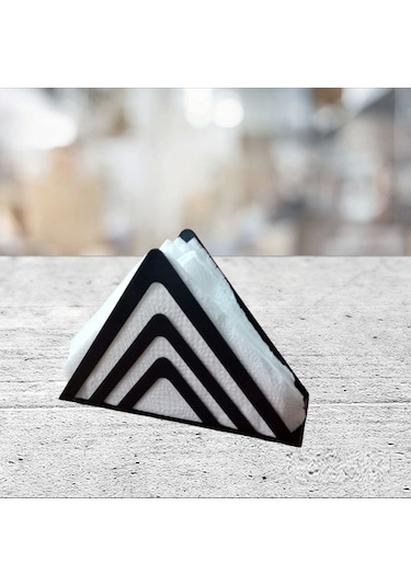 Glare Peçetelik Zirve Mat Siyah Mat Siyah