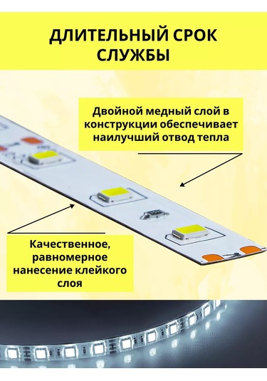 Feron Mutfak İçin Led Şerit 5m Ip20 12v Aydınlatma 192526118 Soğuk Beyaz