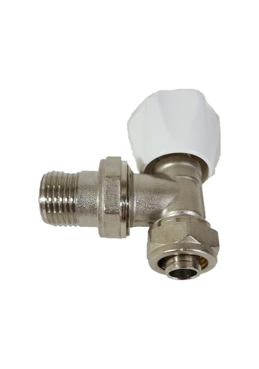 Kalde Pex Radyatör Vanası - Köşe - 1/2 - Hafif Tip