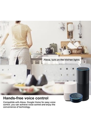 Besthome1 Zigbee Akıllı Anahtar Modülü: 4 Yollu Uzaktan, Alexa & Google Home Dostu, Akıllı Ev Sistemi İçin Mükemmel 1-gang