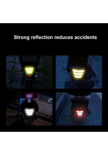 Fosforlu Sarı Pratik Yansıtıcı Etiket İyi Parlaklık Parlak Renk Uyarısı