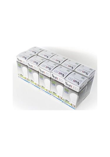 Next Led 9 Watt Led Ampul Beyaz Işık 10Lu Economic Paket