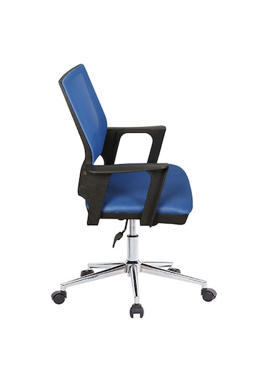 Uzayofismobilyaları Uzay Ofis Ada Çalışma Koltuğu - Mavi