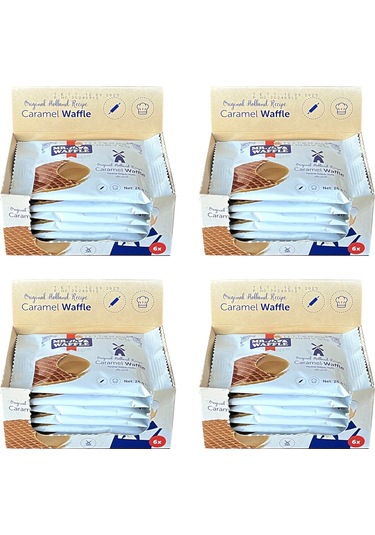 Mr.waffle Caramel Waffle 26 Gr 6 Lı Kutu X 4 Adet