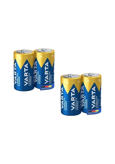Varta Alkalin Ll İkili C Boy Alkalin Pil İki Paket