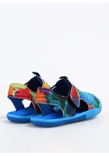 Dudino Queen Burnu Kapalı Unisex Tekstil Cocuk Sandalet Mavi Dudino Queen Burnu Kapalı Unisex Tekstil Cocuk Sandalet Mavi