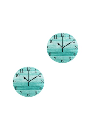 Kolay Okunabilen Sayılara Sahip 1/2/3 Saat Sessiz Çalışma Duvarı Gösterildiği Gibi Tip 7 1set Diğer