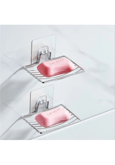 Maoyaya 1 Adet-paslanmaz Çelik Sabunluk Çivisiz Tek Banyo Tek Çok Renkli Çok Renkli