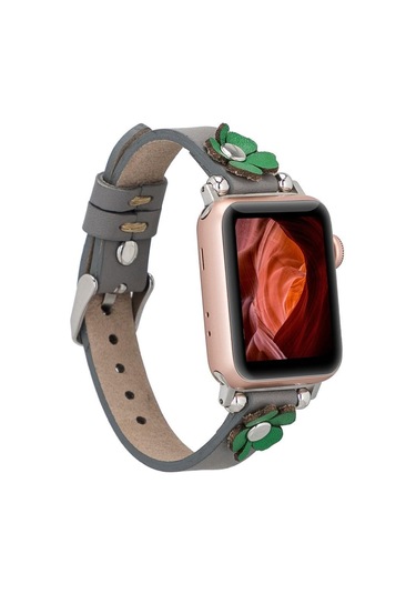 Clover Globe Ferro Apple Watch Deri Kordon