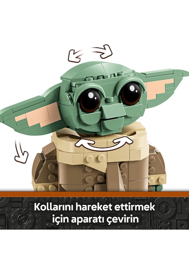 LEGO® Star Wars: The Mandalorian™ Uçan Bebek Arabalı Grogu™ 75403 - 10 Yaş ve Üzeri Çocuklar için Yaratıcı Oyuncak Yapım Seti (1048 Parça) LEGO® Star Wars: The Mandalorian™ Uçan Bebek Arabalı Grogu™ 75403 - 10 Yaş ve Üzeri Çocuklar için Yaratıcı Oyuncak Yapım Seti (1048 Parça)