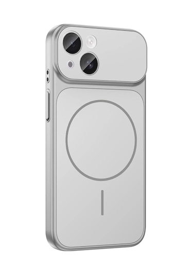 Apple Uyumlu iPhone 14 Kılıf Zore M-safe Şarj Özellikli Kamera Korumalı Formen Kapak