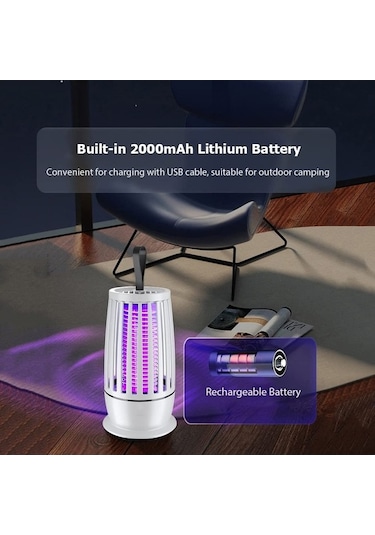 Createtech Usb Sivrisinek Qianfan Öldüren Lamba Lh