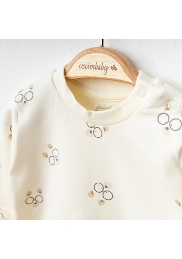 Bear Hugs Pijama Takımı Toprak