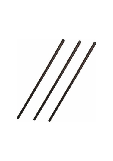 Mum Sıcak Silikon Siyah 6,2 Mm 30 Cm 3 Adet