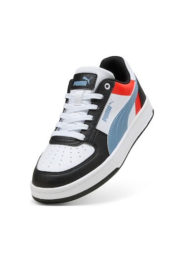 Puma Caven 2.0 Block Jr-white-cool Blue-black Çocuk Ayakkabı-beyaz-2036 Beyaz