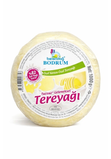 Belendağ Bodrum Tuzsuz Geleneksel Tereyağı 1 Kg
