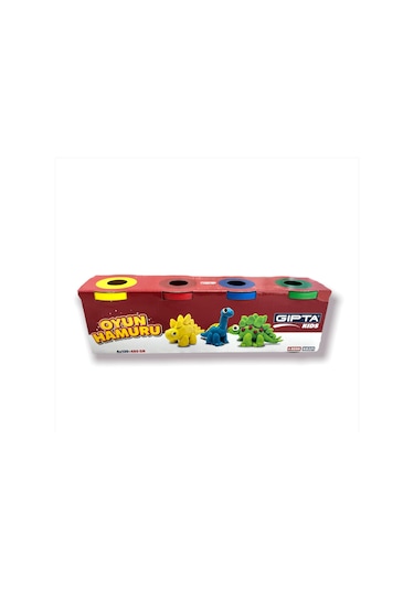 Gıpta Oyun Hamuru 4 Renk 4 X120 Gr