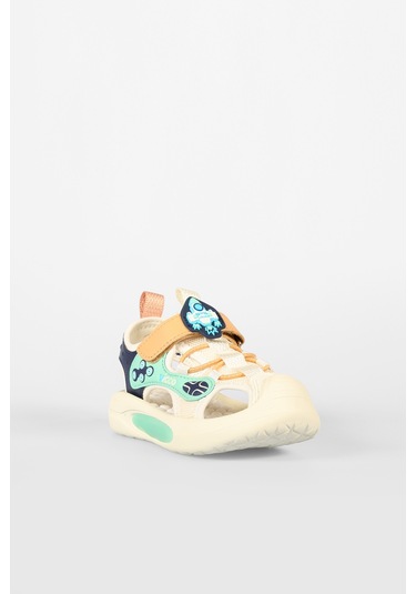 Vicco Rocket Çocuk Okul Öncesi Işıklı Sandalet Bej