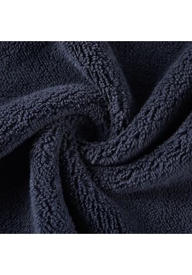 İkkb Erkek Sonbahar Kış Polar Dik Yaka Sıcak Ceket Lacivert Koyu Mavi