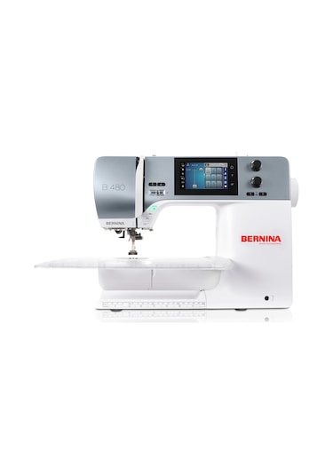Bernina B480 Piko Makinesi Beyaz - Gri