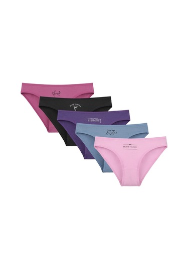 5'li Kadın Külot 2171pb66 Pembe