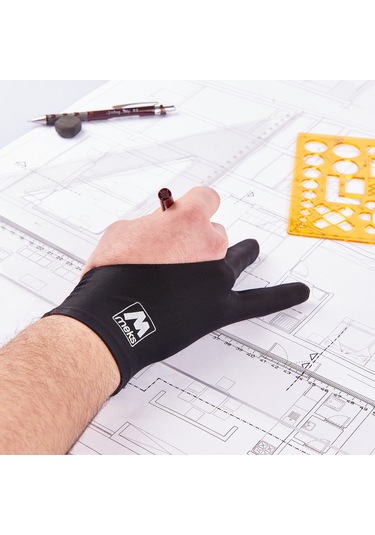 Grafik Tablet Ve Elle Çizim İçin Sanatçı Eldiveni