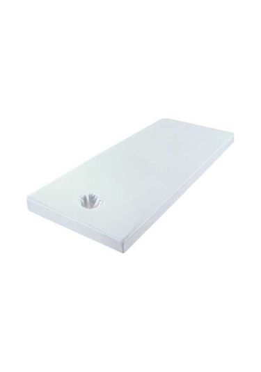 Ganzhoushop Yumuşak Tablo Suntek Sayfası Masaj Rahat Kayma Doku Beyaz 60x185cm Yv