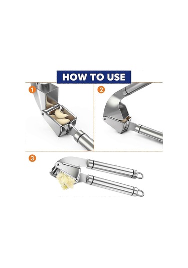 Premium Sarımsak Ezici Ve Limon Rendesi Siyah İkili Çok Renkli