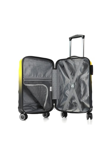 Ççs Kadın Büyük Boy Valiz V.ccs5226-1 Siyah-sarı