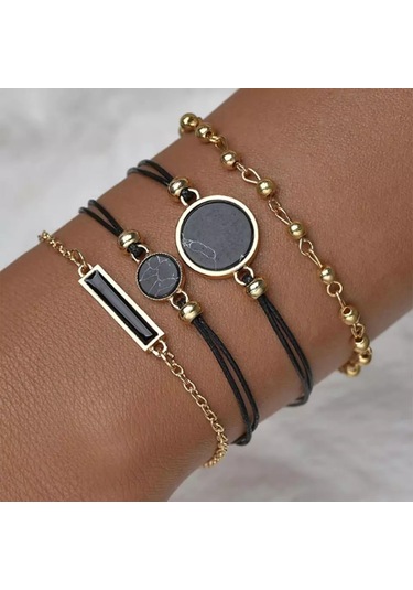 Gogoey Gm4417s Kadın Kol Saati ve 4 Adet Bileklik