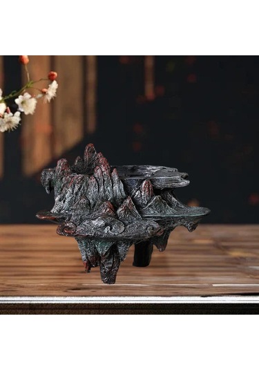 Suntek Magideal Giriş Dekorasyon Için Reçine Döşeli Bonsai Siyah