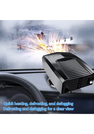 Qingmipy 24v Otomobil Isıtıcı - Kar/tutkal/toz Temizleyici 180w Siyah Abs材质