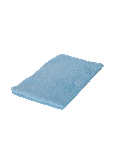 Moda Yumuşak Çocuk Battaniye - Sıcak Mercan Ekose Pazen, 50x70cm, Mikrofiber 36 Derece Üstü