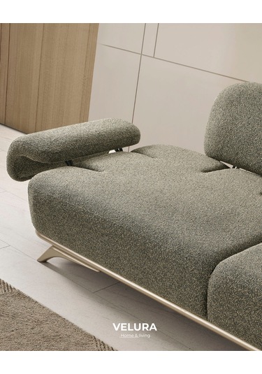 Nesta 3+3+1+1 Koltuk Takımı & Oturma Grubu Ekru