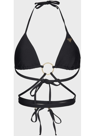 Guess Bayan Bikini Üstü E4gj45 Mc04r Jblk Siyah