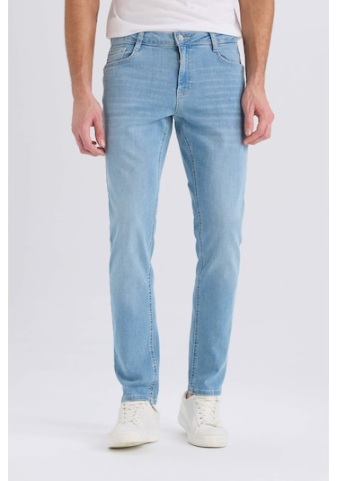 DeFacto Carlo Skinny Fit Ekstra Dar Kalıp Normal Bel Ekstra Dar Paça Jean Pantolon D0025AX25SPNM39 DeFacto Carlo Skinny Fit Ekstra Dar Kalıp Normal Bel Ekstra Dar Paça Jean Pantolon D0025AX25SPNM39