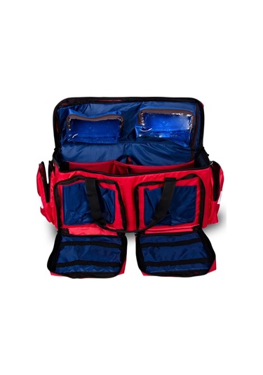 Comfort Plus 2 Cepli İlk Yardım Çantası Büyük Boy Kırmızı