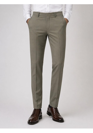 Classics Men Caserta Regular Fit Likralı Erkek Kumaş Pantolon - 7558 Yeşil Classics Men Caserta Regular Fit Likralı Erkek Kumaş Pantolon - 7558 Yeşil