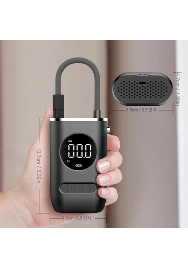 Laxsam Taşınabilir Şarjlı Kompresör Lastik Hava Pompası