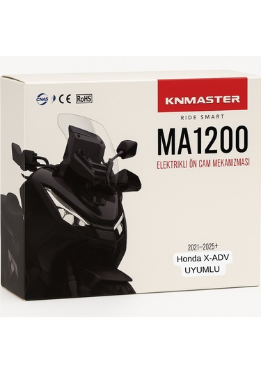Knmaster Elektrikli Ön Cam Mekanizması Honda X-adv Uyumlu