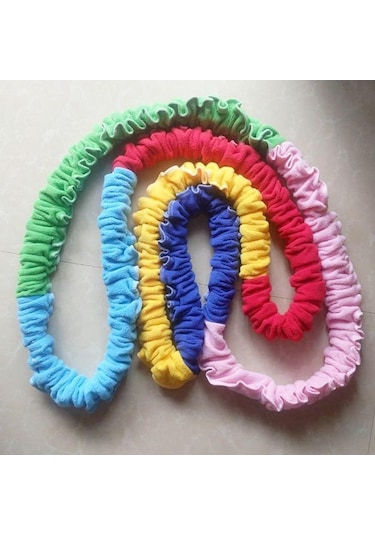 Ganzhoushop Suntek Renkli Kooperatif Esnek Egzersiz Döngüsü Çoklu Bant Seti 3m Jq Çok Renkli