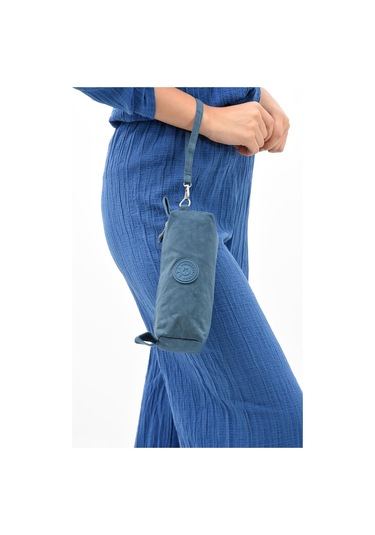 Tek Bölmeli Kalemlik Yıkanabilir ve Su Geçirmez Mavi Model: 571-15h - Mavi